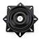 Fasmov 7 Heavy Duty Bar Stool Swivel Replacement Seat Swivel Base Bar Stool Swivel Plate Black