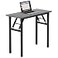 Need Small Desk 315 x 157 Inches No Assembly Foldable Writing TableSturdy and Heavy Duty Folding Computer Desks for Small SpaceHome OfficeDormitory AC5LB80 40
