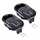 Bestdealing 2 Pack Metal Recliner Replacement Parts Durable Metal Handle Recliner Chair Sofa Couch Release Lever Replacement Pull Handle Black Suite Recliner Fit for Ashley and Major etc