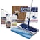 Bona Ultimate Hardwood Floor Care Kit Pivoting Mop Cleaning Solution Refill Floor Polish Microfiber Pads for Dusting Mopping Polishing