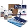 Bona Ultimate Hardwood Floor Care Kit Pivoting Mop Cleaning Solution Refill Floor Polish Microfiber Pads for Dusting Mopping Polishing