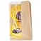 Restaurantware Bag Tek Rectangle Kraft Paper Medium Bread Bag with Side Window 6 x 2 12 x 10 100 count box