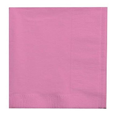 Creative Converting 673042B Bright Pink Dinner Paper Napkins 50 Pcs