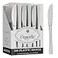 Exquisite Silver Plastic Knives Heavy Duty 160 Pcs Silver Plastic Silverware Heavy Duty Disposable Silverware Set Disposable Knives Eating Utensils Sets Flatware Set For Parties Events