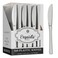 Exquisite Silver Plastic Knives Heavy Duty 160 Pcs Silver Plastic Silverware Heavy Duty Disposable Silverware Set Disposable Knives Eating Utensils Sets Flatware Set For Parties Events