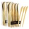 PLASTICPRO Novelty Modern Flatware Cutlery Disposable Plastic Knives Luxury Gold 64 Count