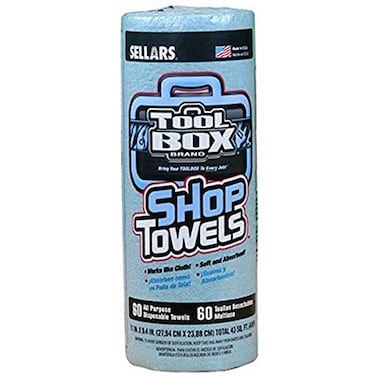 Sellars SELLARS WIPERS SORBENTS Tool60CT BLU Shop Towel