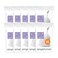 simplehuman Code H 200 Count Custom Fit Liners Drawstring Kitchen Trash Bags OnebyOne MessFree Dispense Extra Thick Double Seamed 50 PCR Plastic 3035 Liter 89 Gallon White
