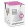 simplehuman Code M Custom Fit Drawstring Trash Bags in Dispenser Packs 100 Count 45 Liter 119 Gallon White