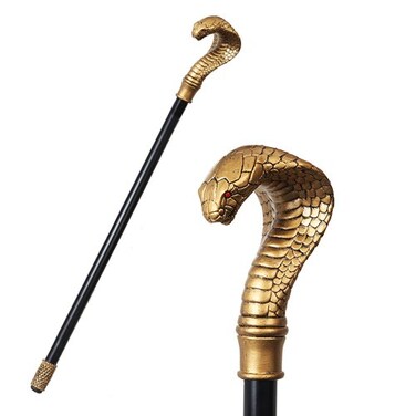 Pacific Giftware Ancient Egyptian Culture Cobra Snake Walking Cane Prop Accessory
