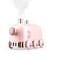 E-link Portable Mini Humidifier 300ml Cute Train Small Humidifier Cool Mist Diffuser for Desktop Office Bedroom Ultra Quiet LED Light Function USB Charge Auto Shut Off