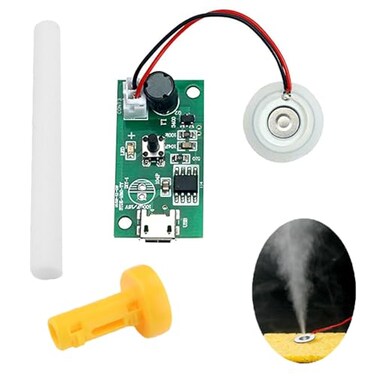 tingbowie Atomization Disc 5V Module USB Humidifier Atomization Plate Circuit Board Atomization Module with Timing Switch for Home for Family