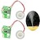 tingbowie 2 Pack Atomization Disc mist maker Ultrasonic Atomization Module Ultrasonic fogger DIY Humidifier with PCB 5V