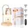 TOACSUCP Candle Warmer Lamp with 3 Bulbs Adjustable Height Dimmable Candle Warmer with Timer Compatible with Large Jar Candles Candle Lamp with Charming Gift Box for HerHim