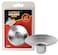 Ner Mitzvah Reusable Metal Candlestick Liners and Drip Guards Medium Nickel Plated Candle Holder Protector Bobeches Silver 2 Pack