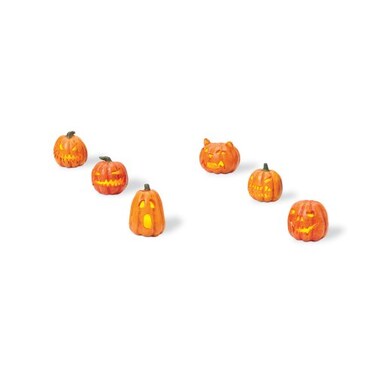Department 56 Lit JackOLanterns Set of 6