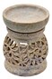 Nirvana Class NIRMAN Handmade Stone Aroma Burner Oil Diffusers Home Decor Leaf