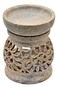 Nirvana Class NIRMAN Handmade Stone Aroma Burner Oil Diffusers Home Decor Leaf