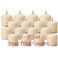 Hollowick Select Wax Ivory Solid Wax Pillar Candle 3 Dia x 3 H 12case