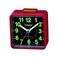 Casio TQ140 Travel Alarm Clock Red