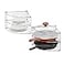 Deco Brothers 3Tier Counter and Cabinet Corner Shelf Organizer 2 Pack Chrome