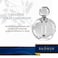Badash Zoe Crystal Perfume Bottle with DabberStopper 4 Tall
