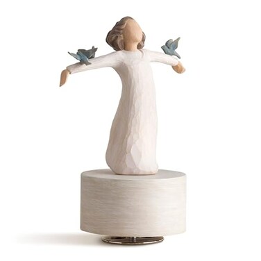 Willow Tree Happiness Musical Sculpted HandPainted Musical Figure