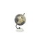 Deco 79 Modern Plastic Globe with Marble Base 5 x 5 x 8 Black