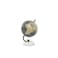 Deco 79 Modern Plastic Globe with Marble Base 5 x 5 x 8 Black