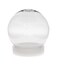 Creative Hobbies 4 Inch 100mm DIY Snow Globe Water Globe Clear Plastic with Screw Off Cap Perfect for DIY Crafts and Customization