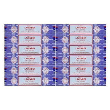 Satya Nag Champa Lavender Incense Sticks 12 Count