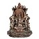 Pacific Giftware Ganesha Siting On Throne Backflow Incense Burner Home Decor