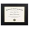 upsimples 11x14 Diploma Frame Certificate Degree Document Frame with High Definition Glass 85 x 11 with mat for Wall and Tabletop Black Double Mat 1 Pack