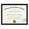 Fxojyvo Black 85 x 11 Frame Display 85 by 11 Document Certificate Diploma Wall and Tabletop 1 Pack