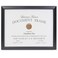 Lawrence Frames 85x11 Black Wood Certificate Estero Picture Frame