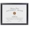 Lawrence Frames 85x11 Black Wood Certificate Estero Picture Frame