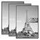 upsimples 20x30 Picture Frame Black 3 Pack ScratchProof Poster Frames 20 x 30 for Photo Gallery SlideIn Strips Horizontal or Vertical Wall Mounting