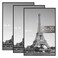 upsimples 24x36 Poster Frame Black 3 Pack ScratchProof Picture Frames 24 x 36 for Photo Gallery SlideIn Strips Horizontal or Vertical Wall Mounting