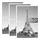 upsimples 16x24 Picture Frame White 3 Pack ScratchProof Poster Frames 16 x 24 for Photo Gallery SlideIn Strips Horizontal or Vertical Wall Mounting