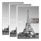 upsimples 16x24 Picture Frame White 3 Pack ScratchProof Poster Frames 16 x 24 for Photo Gallery SlideIn Strips Horizontal or Vertical Wall Mounting