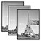 upsimples 18x24 Picture Frame Black 3 Pack ScratchProof Poster Frames 18 x 24 for Photo Gallery SlideIn Strips Horizontal or Vertical Wall Mounting