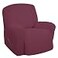 Easy-Going EasyGoing Oversized Recliner Chair Cover Stretch Sofa Slipcover ASH Rose
