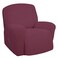 Easy-Going EasyGoing Oversized Recliner Chair Cover Stretch Sofa Slipcover ASH Rose