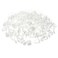 RLECS 100pcs Plastic Carrier Slide Wheels Rollers White Curtain Track Carrier Glide Rollers Rail Curtain Hook Rollers Home Curtain Hanger