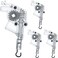 Cutelec 4pcs Wand Tilter for 2 Low Profile Horizontal Blinds Tilt Mechanism Hook Connection with Square Shaped Gear Low Rail Blinds Accessory