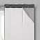 Eclipse ECLIPSE Solid Minimalist Blackout Thermal Liner for Window Curtains with Drapery Hooks Double Panel 27 x 92 White