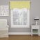Eclipse ECLIPSE Kendall Modern Scalloped Valance Rod Pocket Window Curtain for Kitchen or Bathroom 42 x 18 Lemon