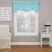 Eclipse ECLIPSE Kendall Modern Scalloped Valance Rod Pocket Window Curtain for Kitchen or Bathroom 42 x 18 Pool