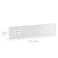 PUSDON Hanging Storage Baskets Accessory Adhesive Strips with Hooks 165in2