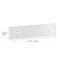 PUSDON Hanging Storage Baskets Accessory Adhesive Strips with Hooks 165in2